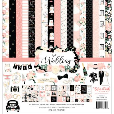 Echo Park Wedding Designpapier - Collection Kit